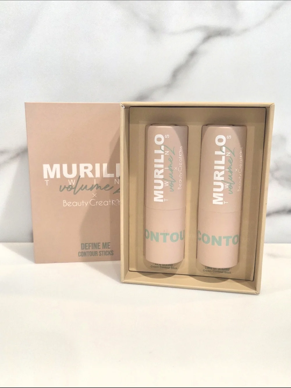 BEAUTY CREATIONS Murillo Twins Vol 2 Define Me Contour Sticks - NEW IN BOX